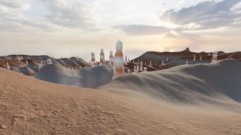 Bryce Canyon · Sunset Point rendered in real-time 3D
