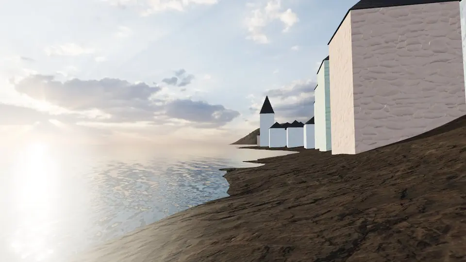 Hallstatt rendered in real-time 3D