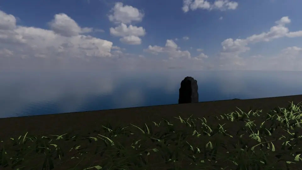 Cliffs of Moher rendered in real-time 3D